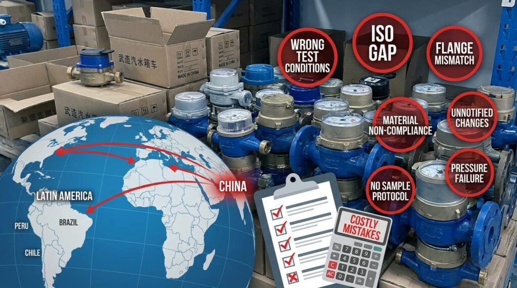 Wie man es vermeidet 7 Die teuersten Fehler beim Import von Wasserzählern aus China