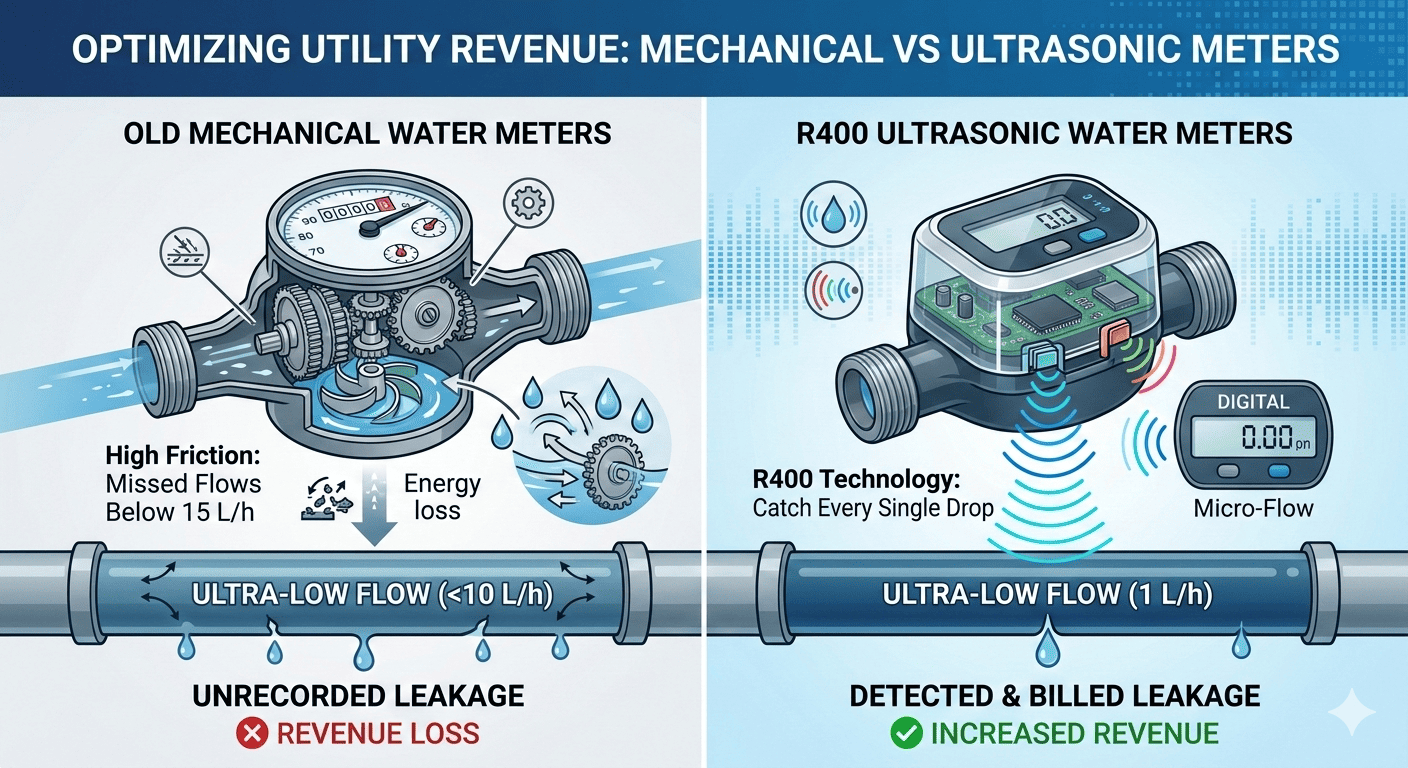 Hidden Leakage in Mechanical Meters