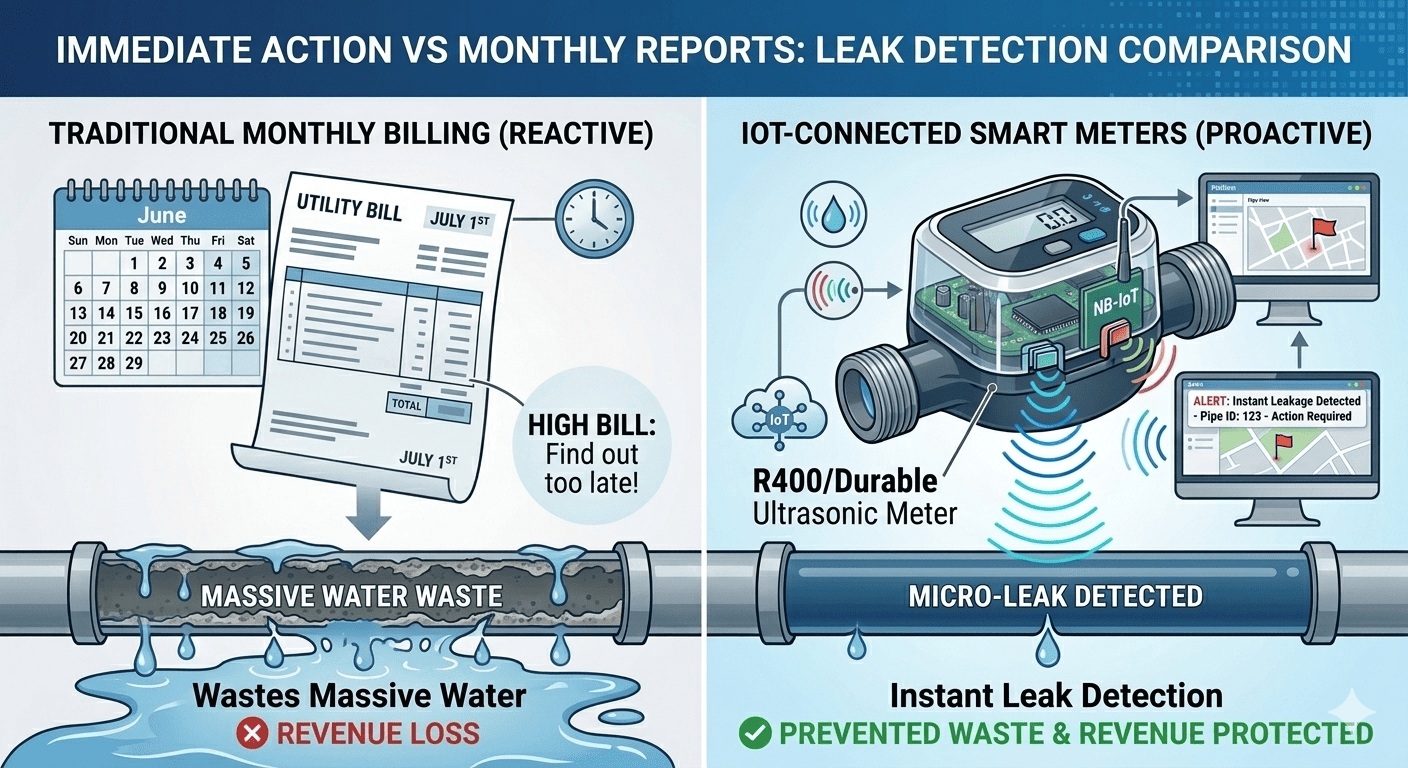 real time IoT data leak detection