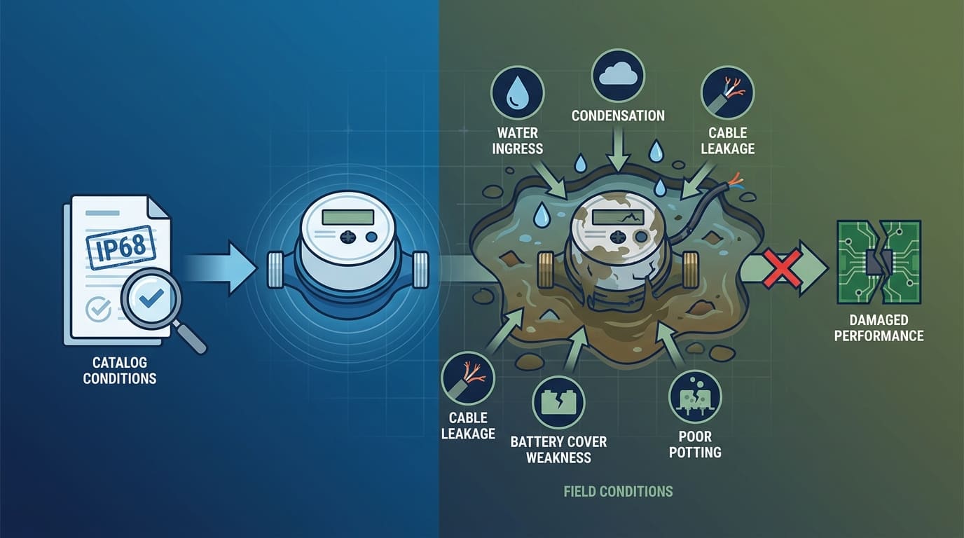 IP rating water meter manufacturer selection criteria