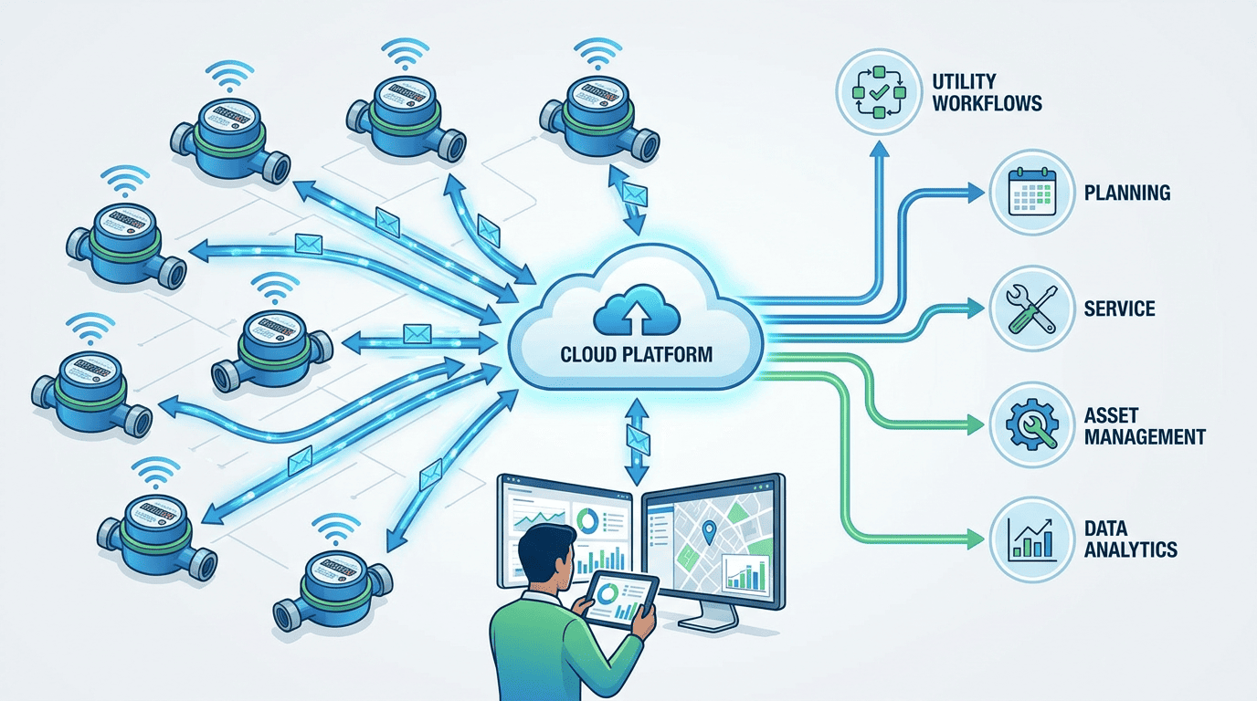 IoT water metering cloud platform