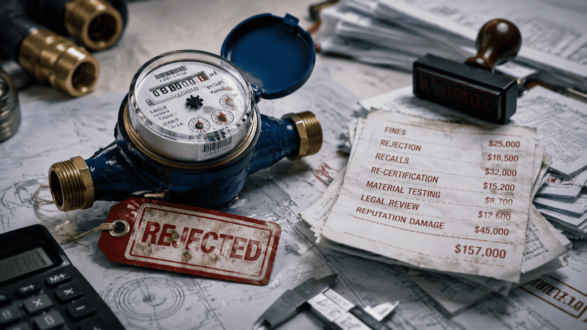 Compliance failures water meter TCO