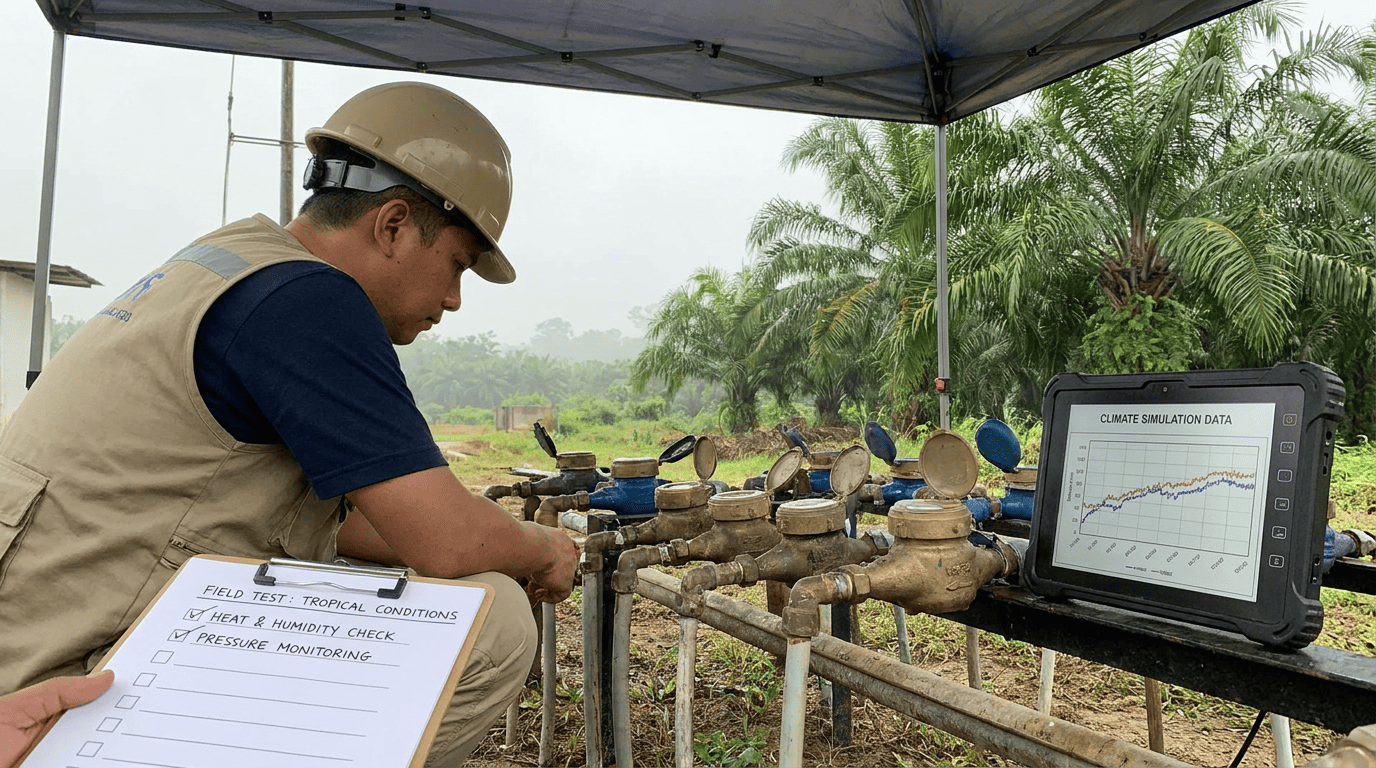 compra segura medidores agua clima tropical
