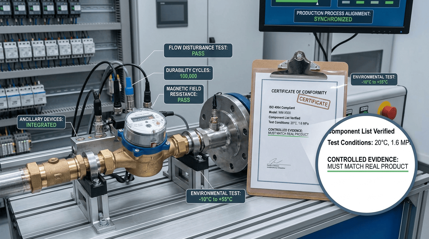 Water meter certification manufacturer selection criteria