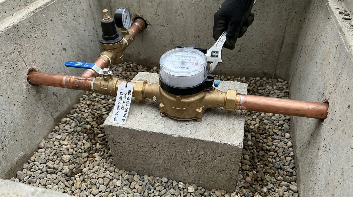 Water meter installation best practices