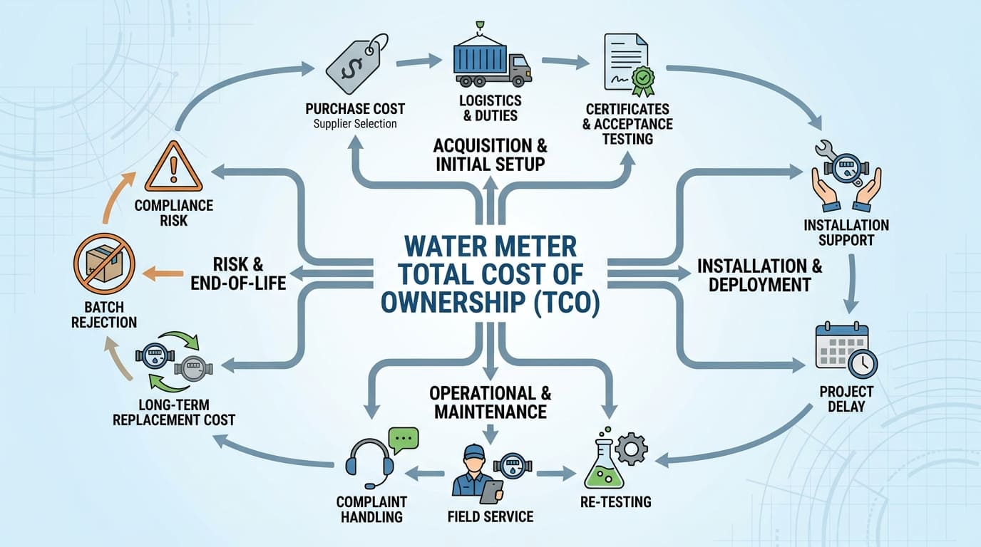 What is water meter TCO